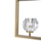 Westinghouse Pendant LED Dimmable 5W Zoa, Brushed Brass Crystal Glass 6130900 - alternate 3